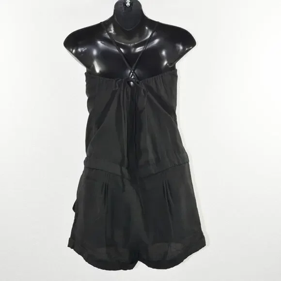 White House Black Market Black Romper size S - Picture 3 of 9